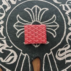 Goyard Victoire Red Wallet